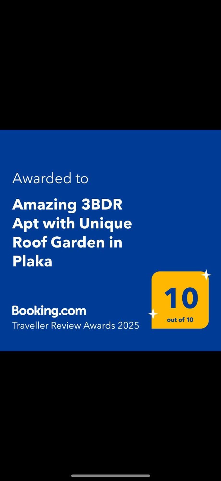 Apartment Amazing 3bdr With Unique Roof Garden In Plaka